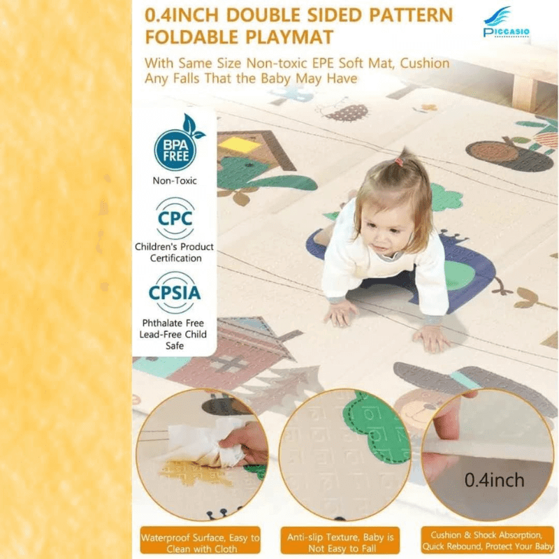 Extra large baby playpen (180x150 cm) with gate, balls, and accessories, providing a safe, portable, and packable activity center for toddlers.